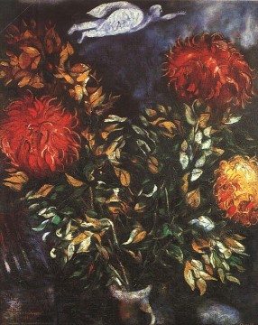 マルク・シャガール Painting - 菊の現代美術 マルク・シャガール